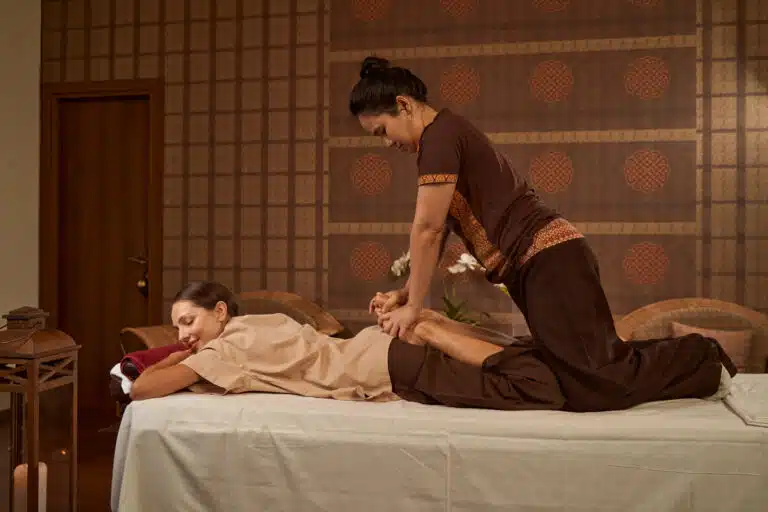 traditional Thai massage in Phuket: Traditional Thai Massage Session in Phuket Spa