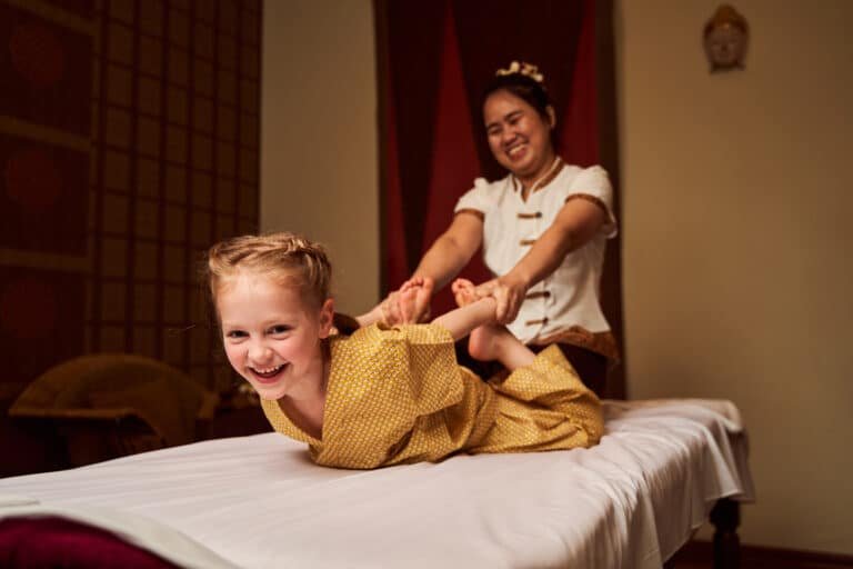 kids massage in Phuket: Fun and relaxing kids massage in Phuket spa