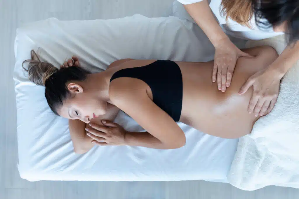 pregnancy massage in Phuket: Prenatal pregnancy massage in Phuket spa